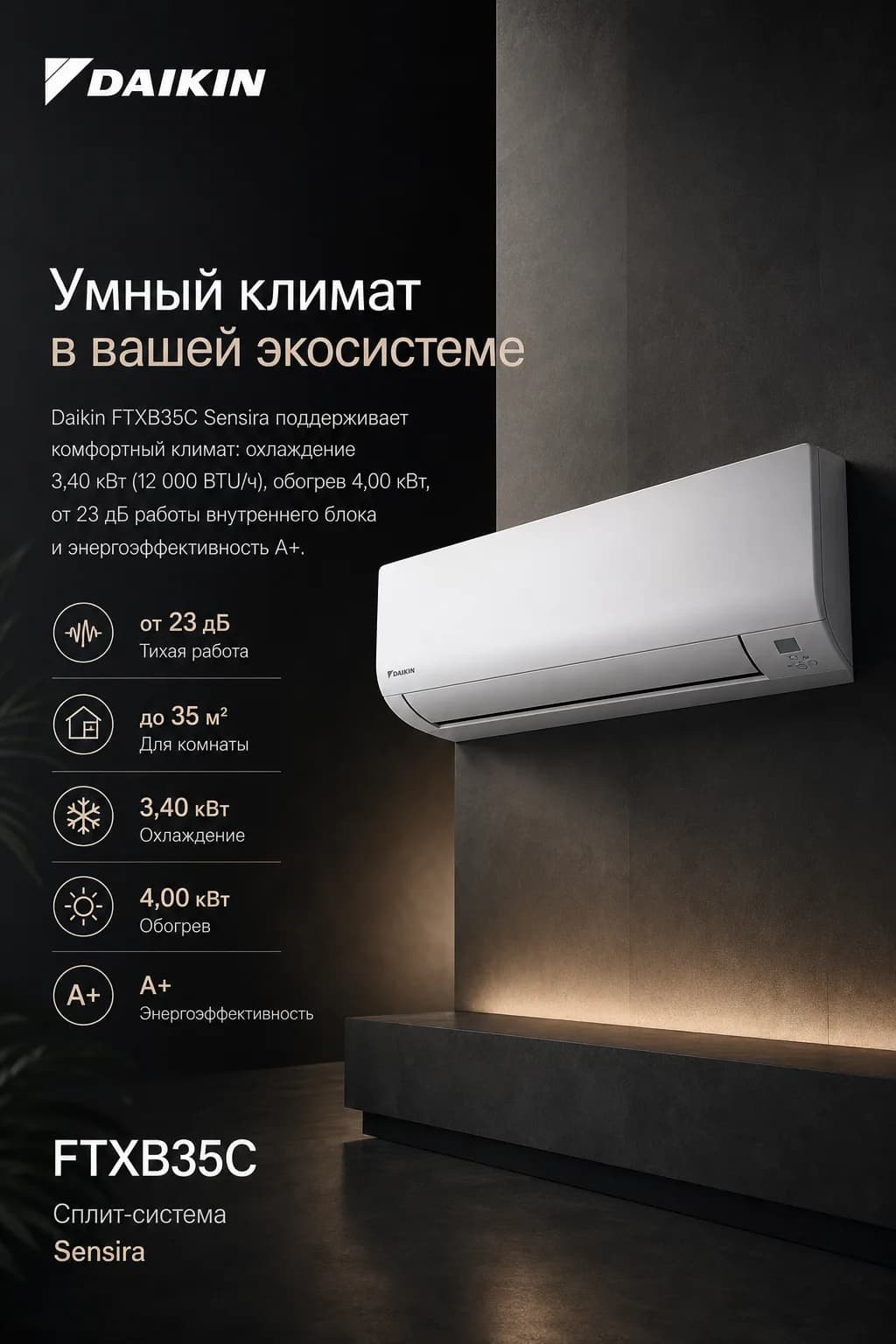 Daikin FTXB35C