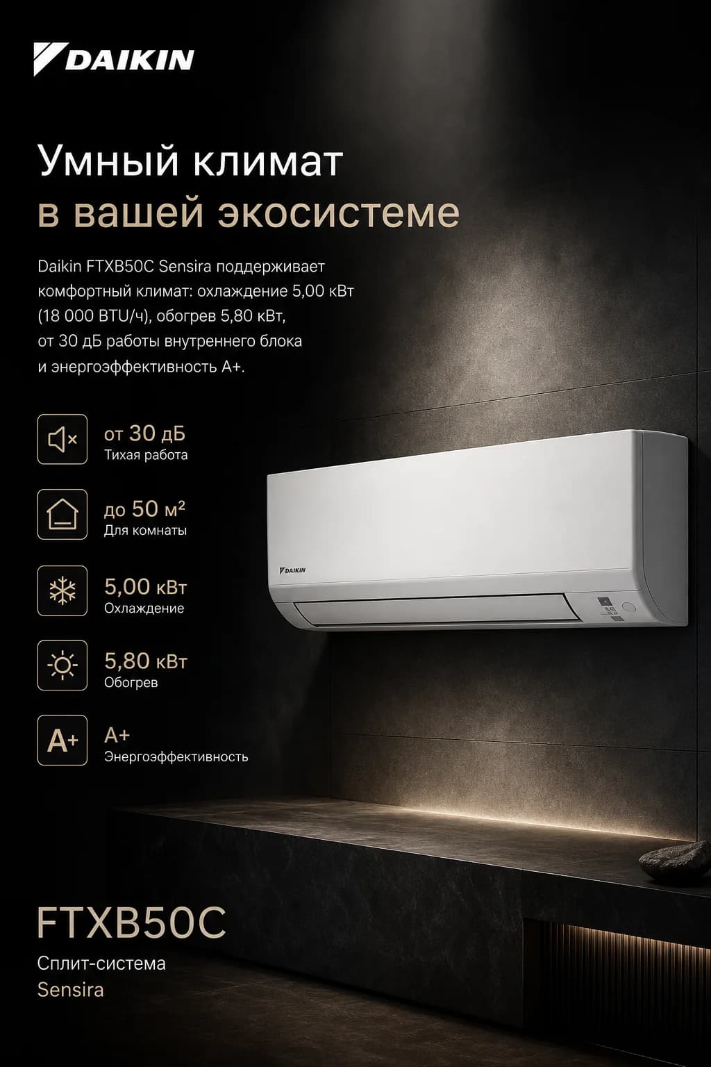 Daikin FTXB50C