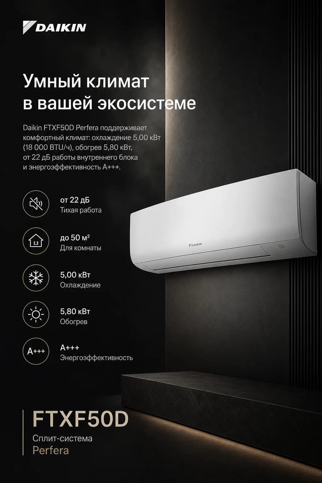 Daikin FTXF50D