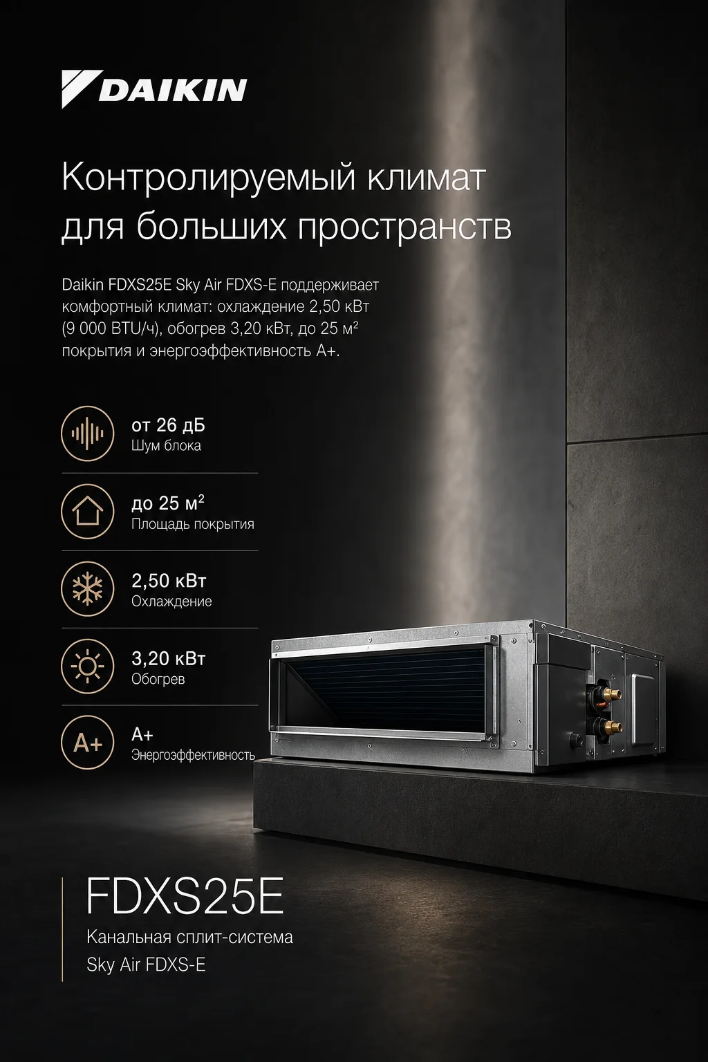 Daikin FDXS25E