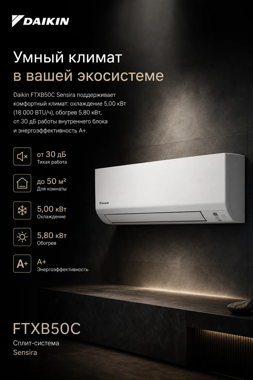 Daikin FTXB50C