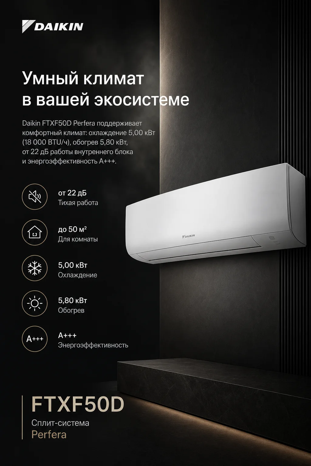 Daikin FTXF50D