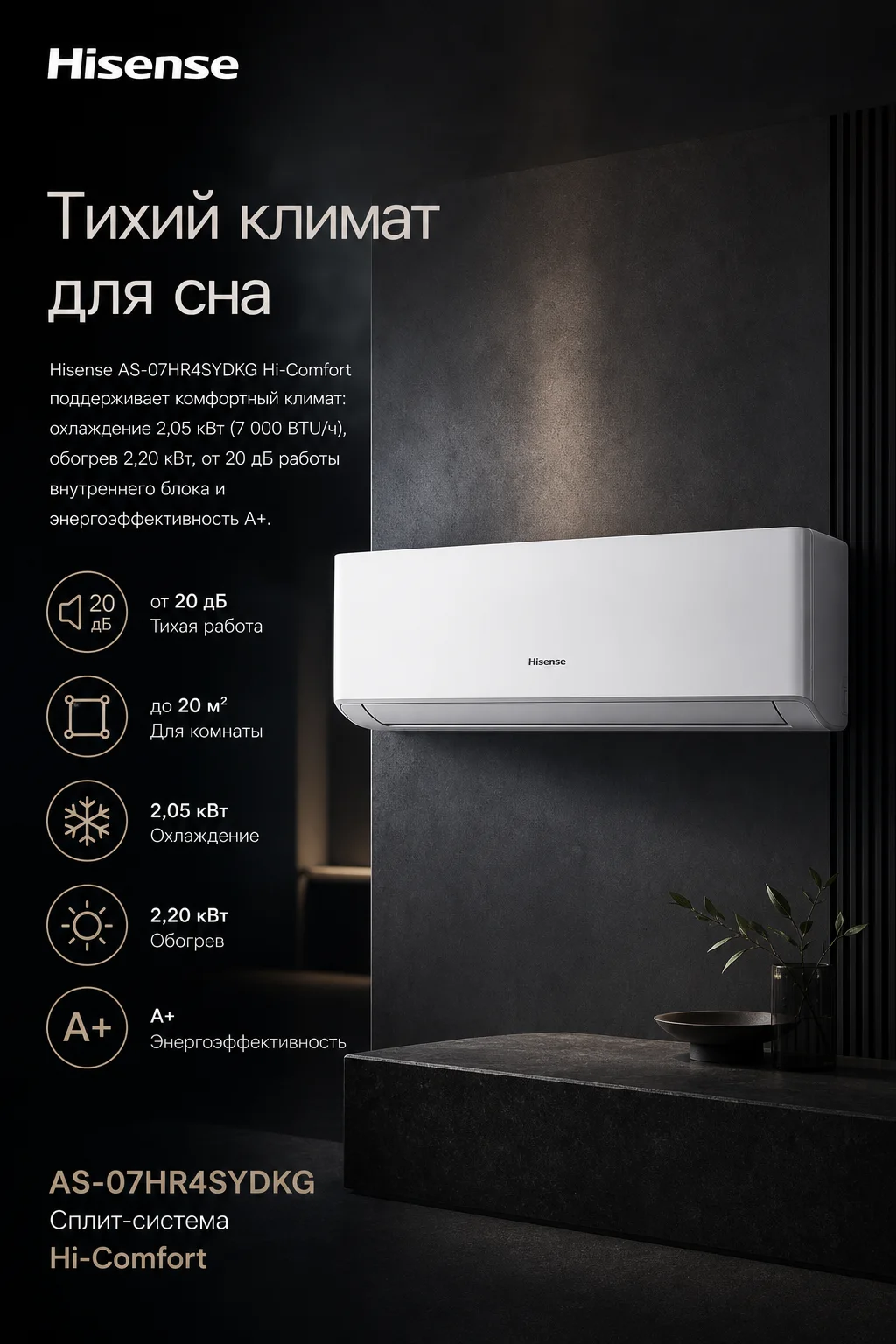 Hisense AS07HR4SYDKG