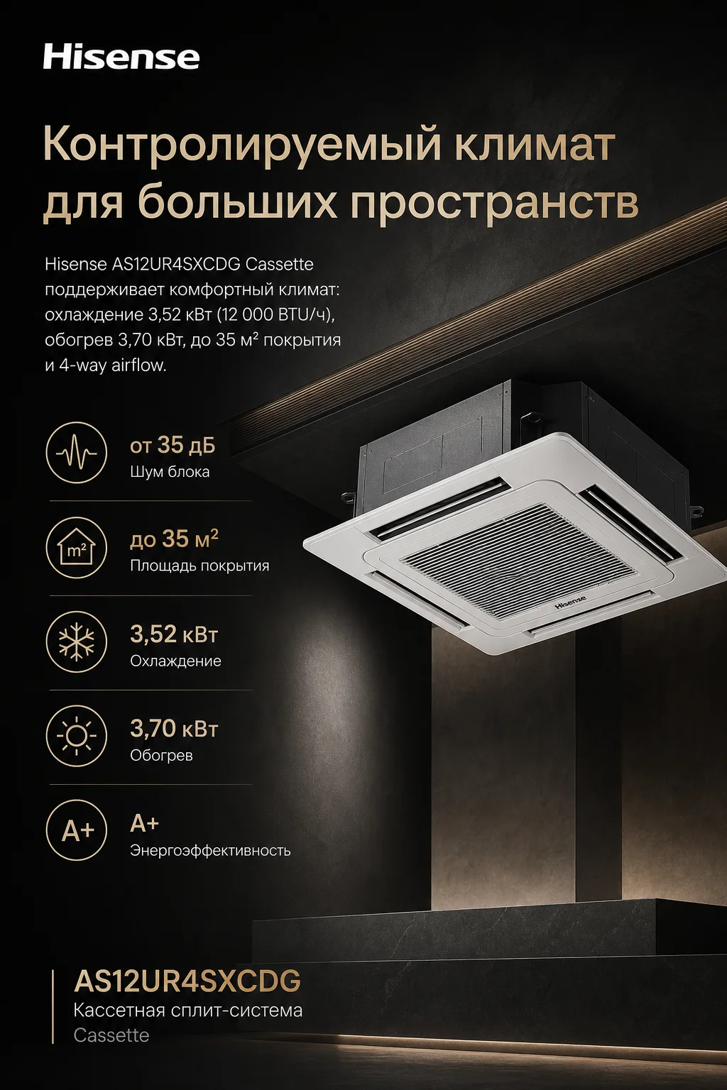 Hisense AS12UR4SXCDG